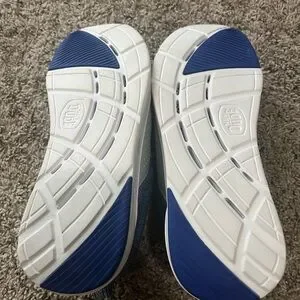 Hey Dude HEY20 Blue and White Loafers Slip-Ons (NEVER WORN) Hey Dude Men main image 3